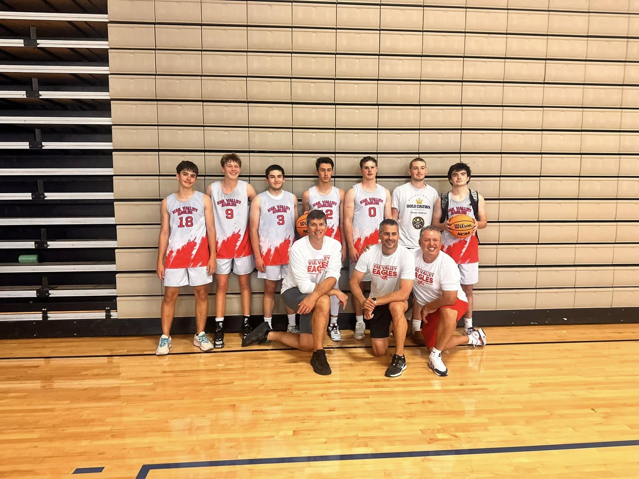 VVEBC player dribbling in game action